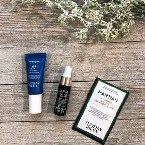 NEW: Sunday Riley Lux Samples